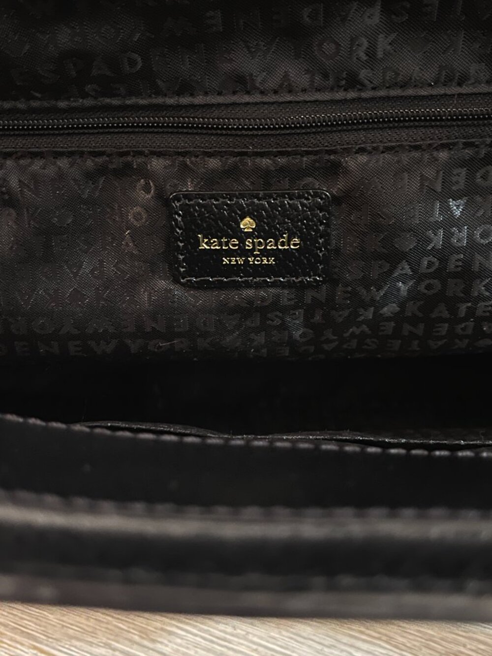 New Kate Spade Grand Street Hayden Tote Bag & Nika Wallet Black Leather - Picture 8 of 16